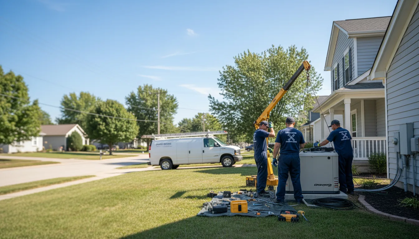 Generator Installation in Hornbeck, LA near me
